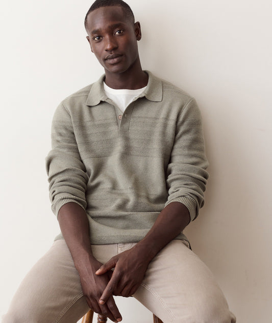 Rugby Sweater Polo | Vetiver