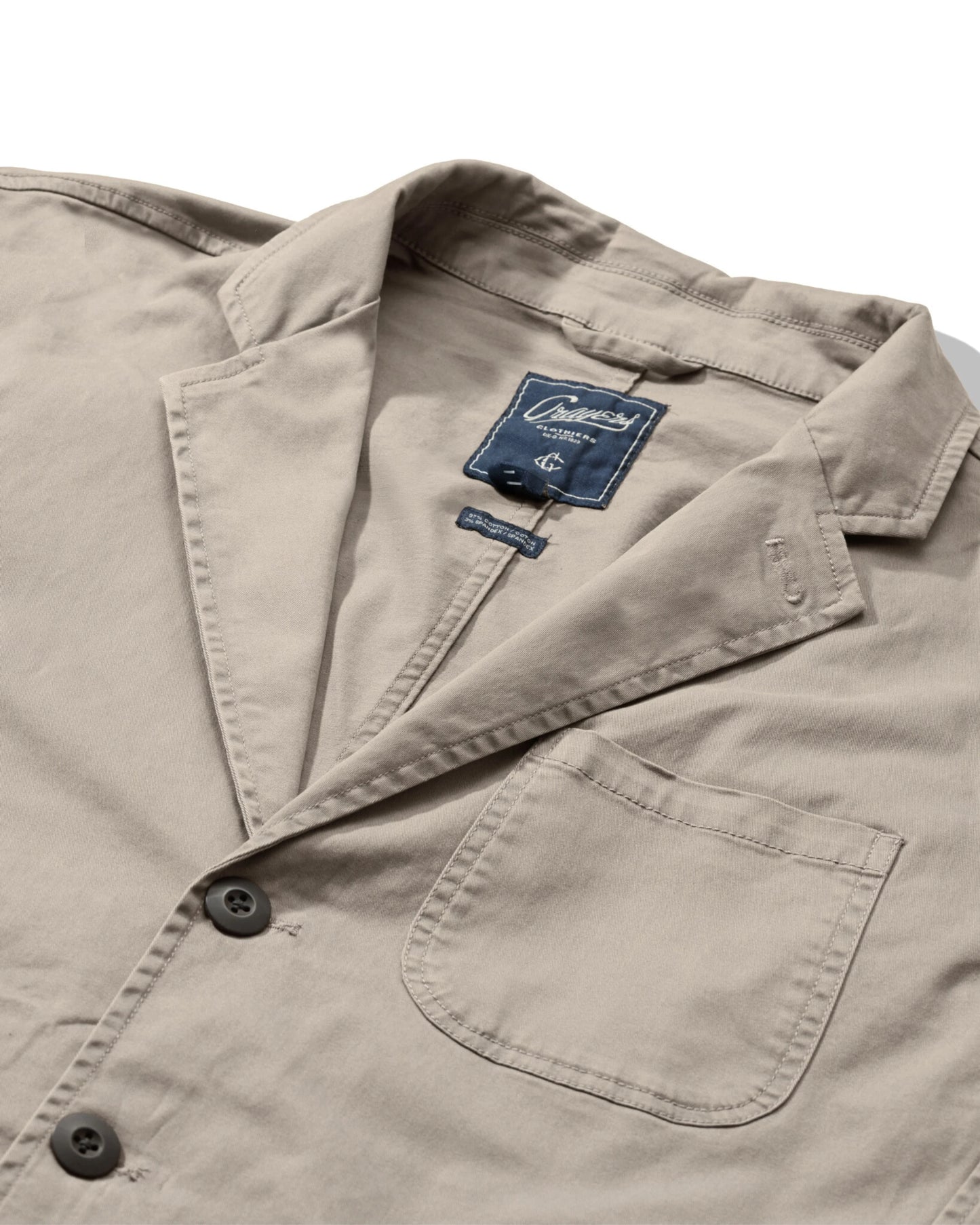 Thompson Stretch Blazer | Stone