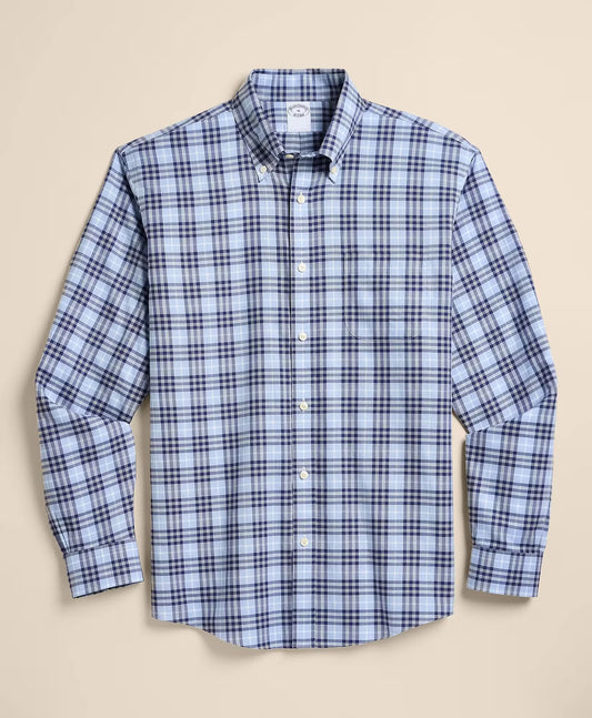 Twill Polo Button Down Collar | Light Blue