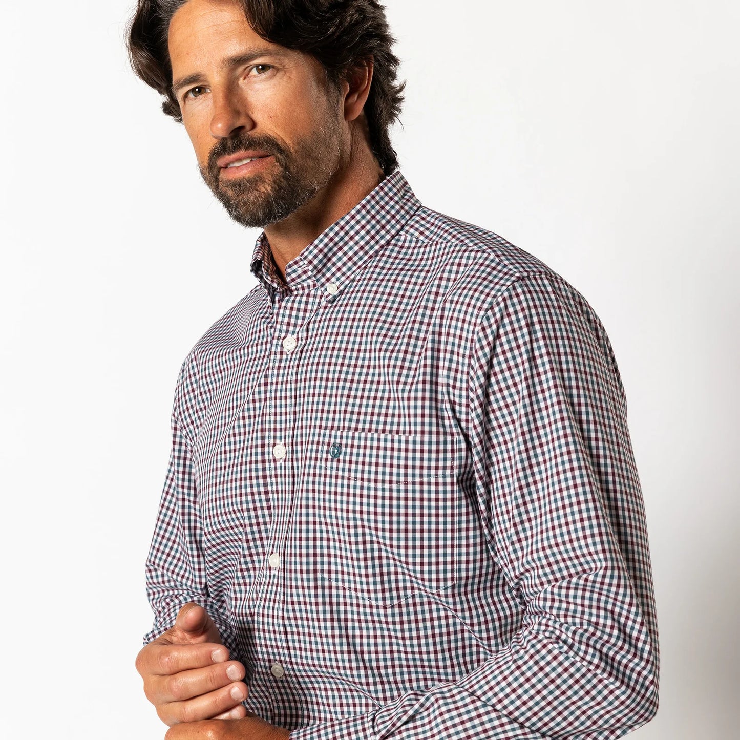 Merill Gingham Shirt | Fig
