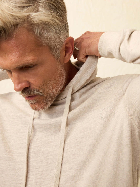 Sunwashed Slub Hoodie | Oat Plains Heather