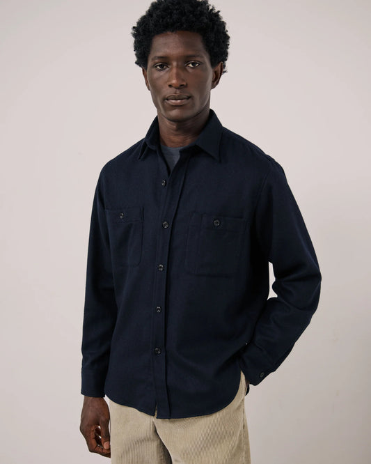 Percey Shirt | Navy