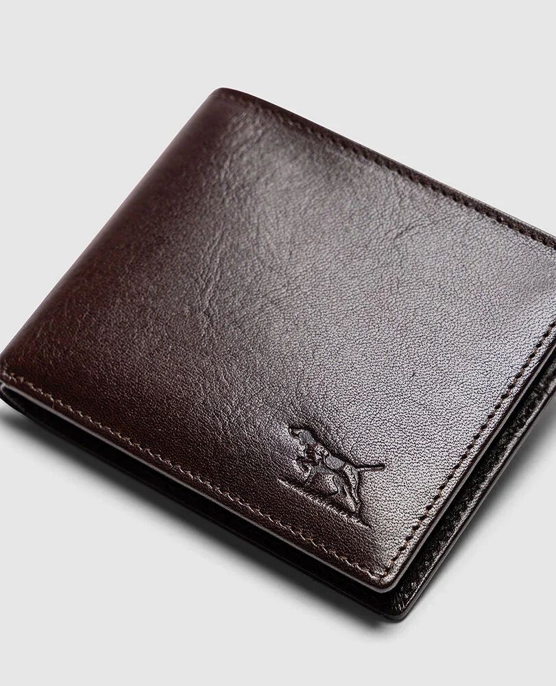 Wakefield Bi-Fold Wallet | Chocolate