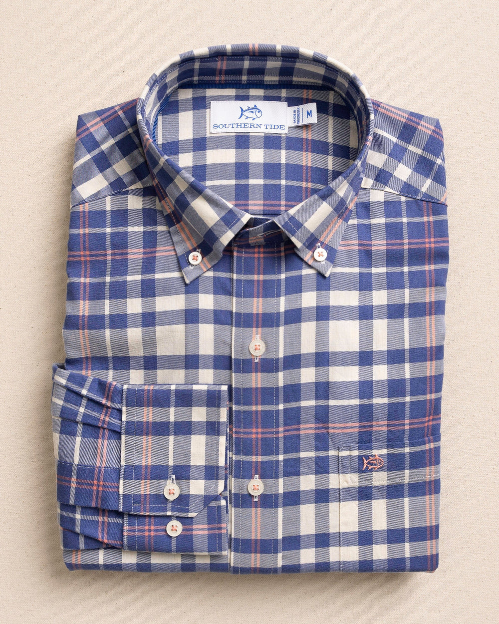 Sandy Shores Sportshirt | Heather Nautical Blue