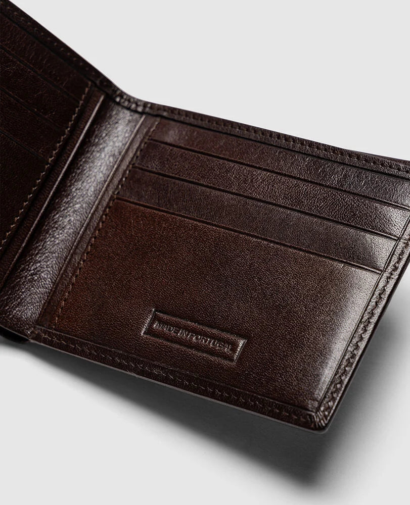 Wakefield Bi-Fold Wallet | Chocolate