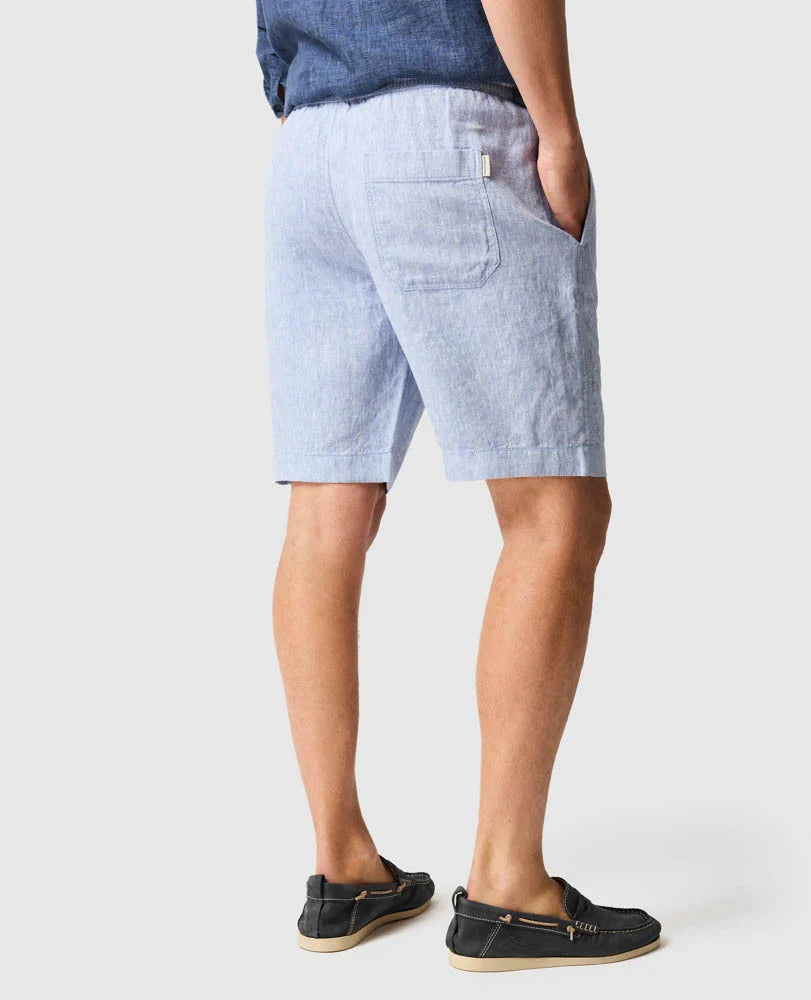 Linen Resort Short | Denim