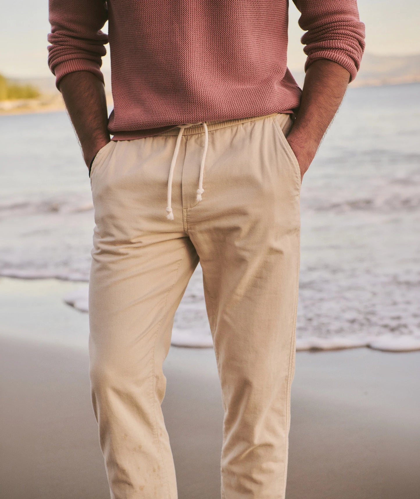 Saturday Stretch Beach Pant | Fog
