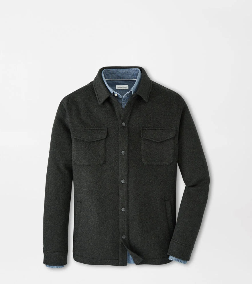 Crown Flex Merino Shirt Jacket | Dark Olive