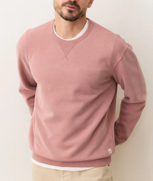 Relaxed Cloud 9 Fleece Crewneck | Ash Rose