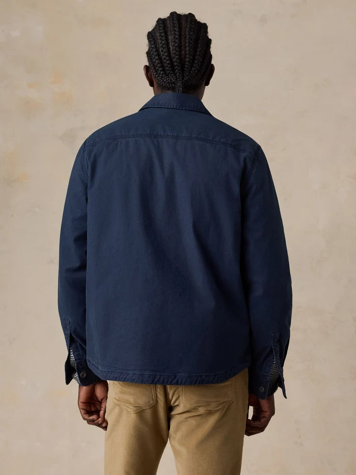 Stretch Blanket Lined CPO | Abyss Navy