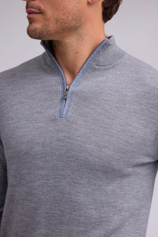 The Palmer Sweater | Platinum