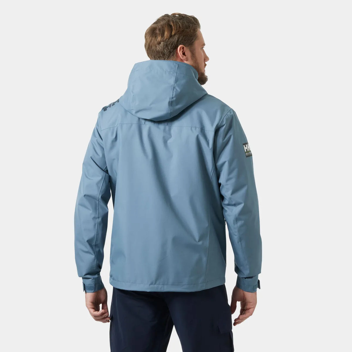 Crew Hooded Midlayer Jacket | Washed Navy