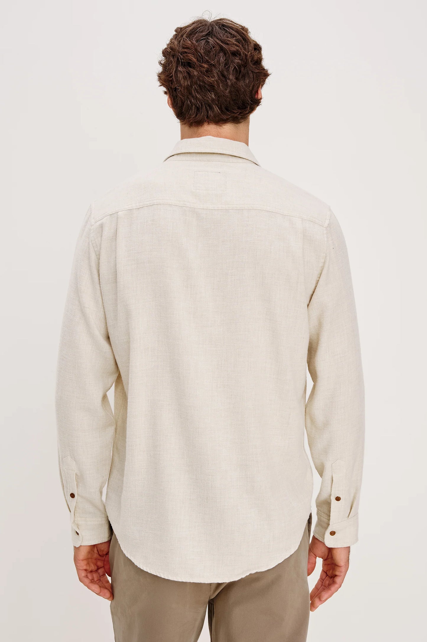 Runson Shirt | Cream Heather