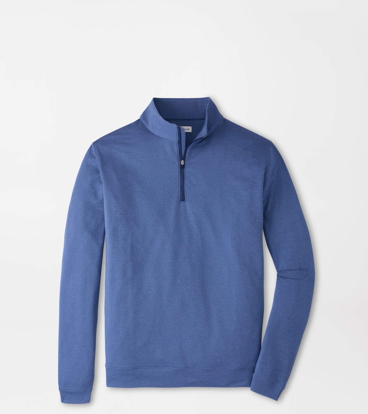 Perth Melange Performance 1/4 Zip | Bali Blue