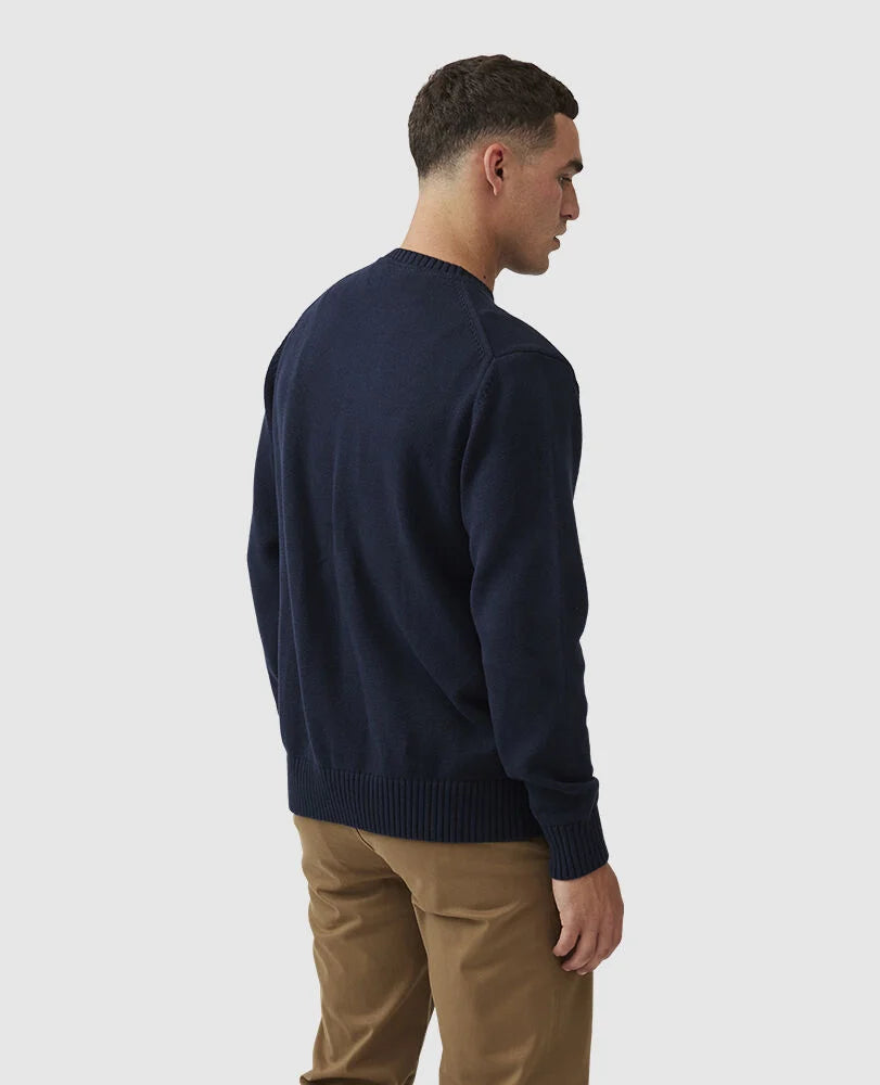Gunn Crew Sweater | Sapphire
