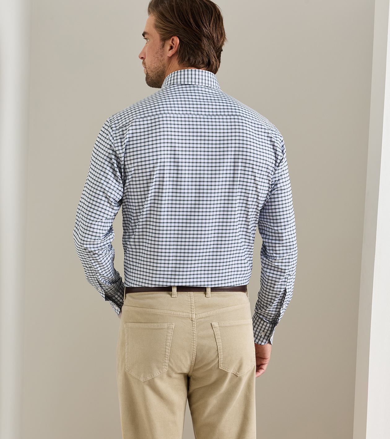 Charles Performance Twill Sport Shirt | Pine Brook