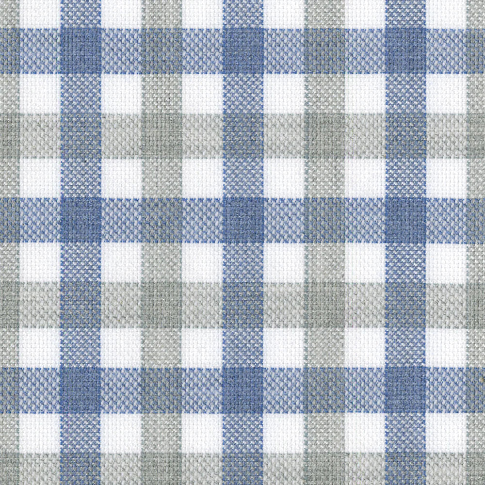 Melange Dobby Gingham | Blue
