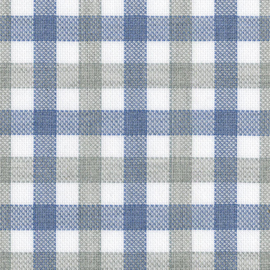 Melange Dobby Gingham | Blue