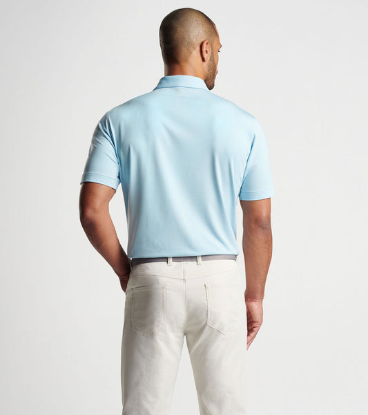 Jubilee Performance Jersey Polo | Cottage Blue