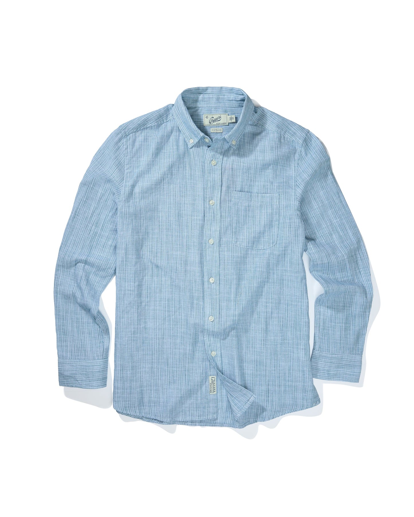 The Weaver’s Stripe Shirt | Navy Cream