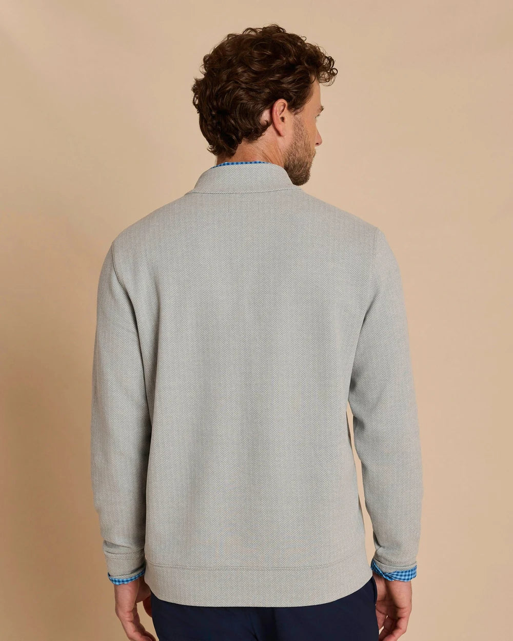 Adler Lane 1/4 Zip | Steel Grey