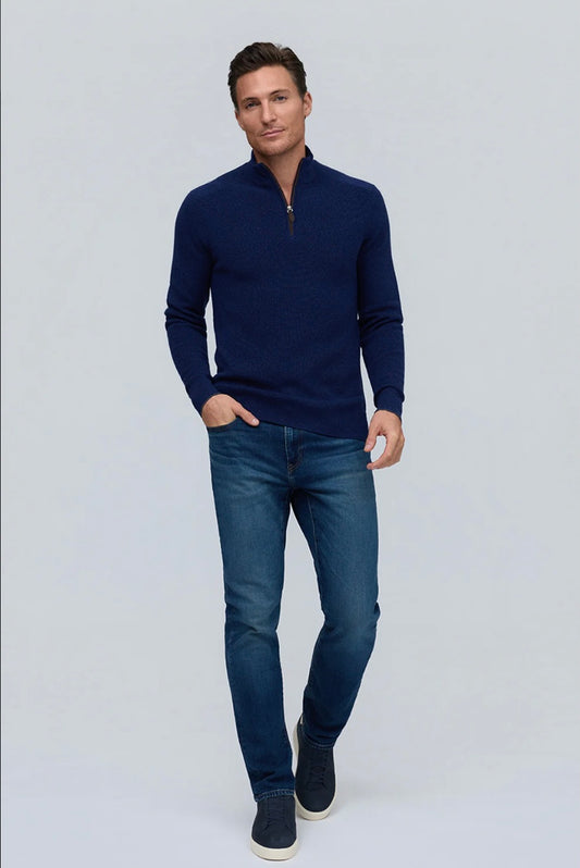 The Marlowe 1/4 Zip | Midnight