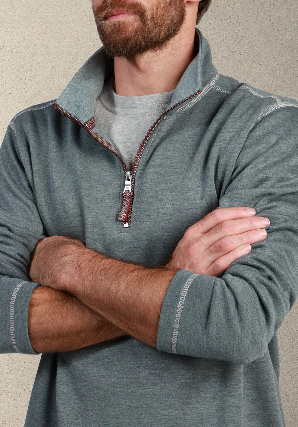 Sea Ranch Fleece 1/4 Zip | Industrial Blue