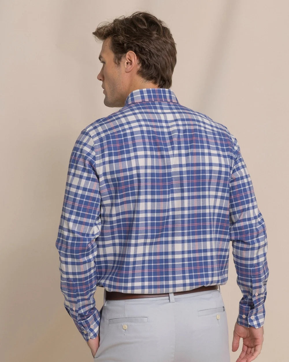 Sandy Shores Sportshirt | Heather Nautical Blue