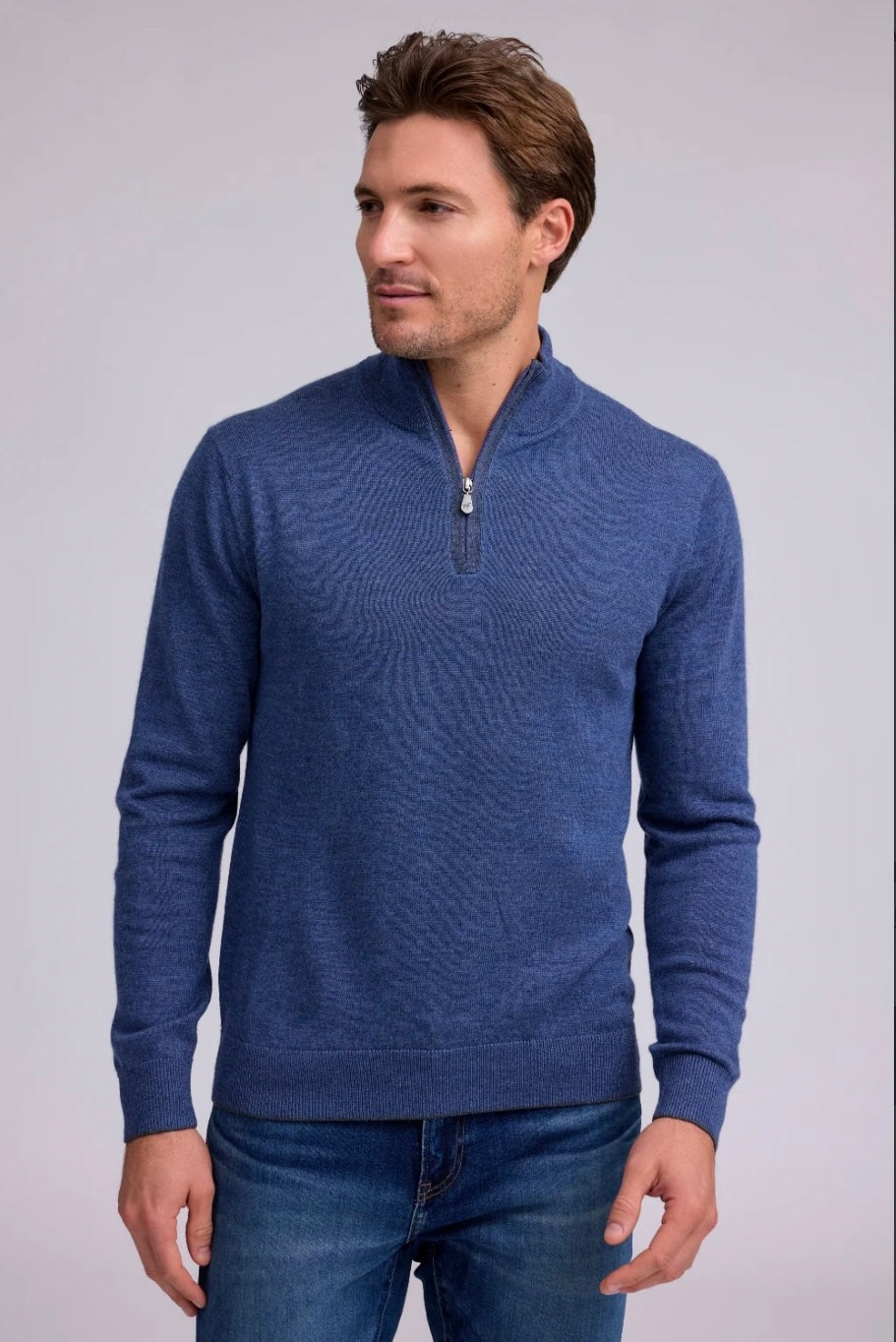 The Palmer Sweater | Indigo