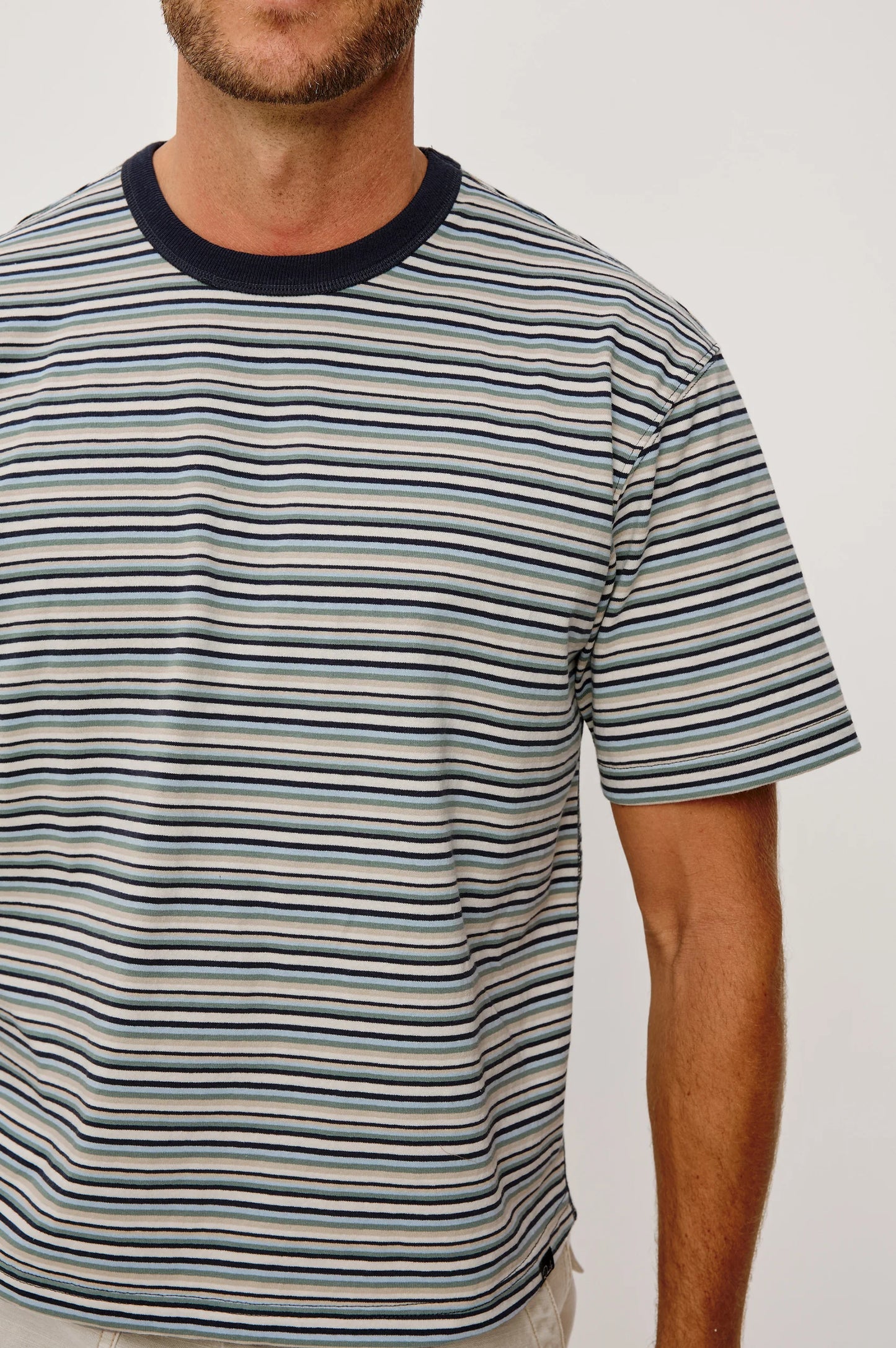 Kip T-Shirt | Playa Azul Stripe
