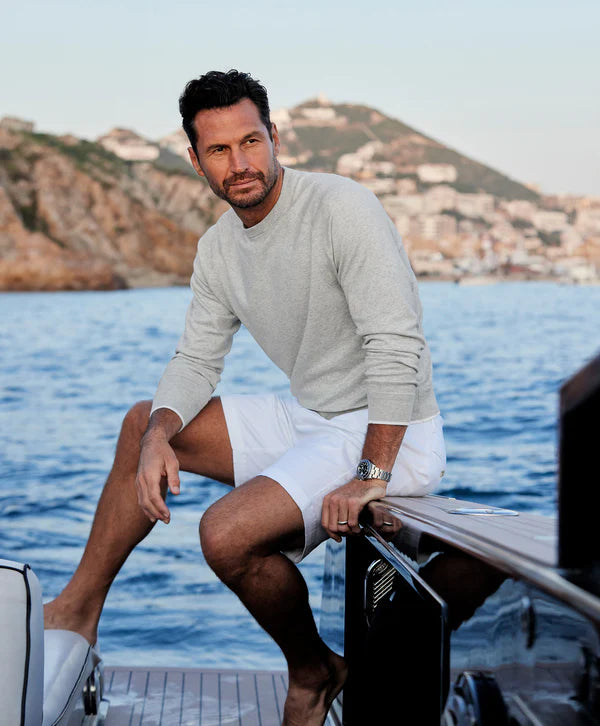 The South Point Crew Sweatshirt | Grey