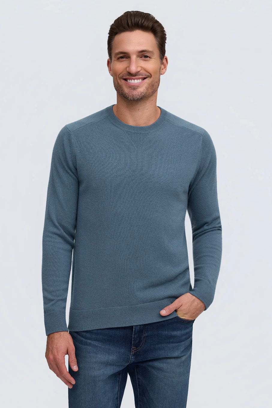 The Ashford Sweater | Lagoon