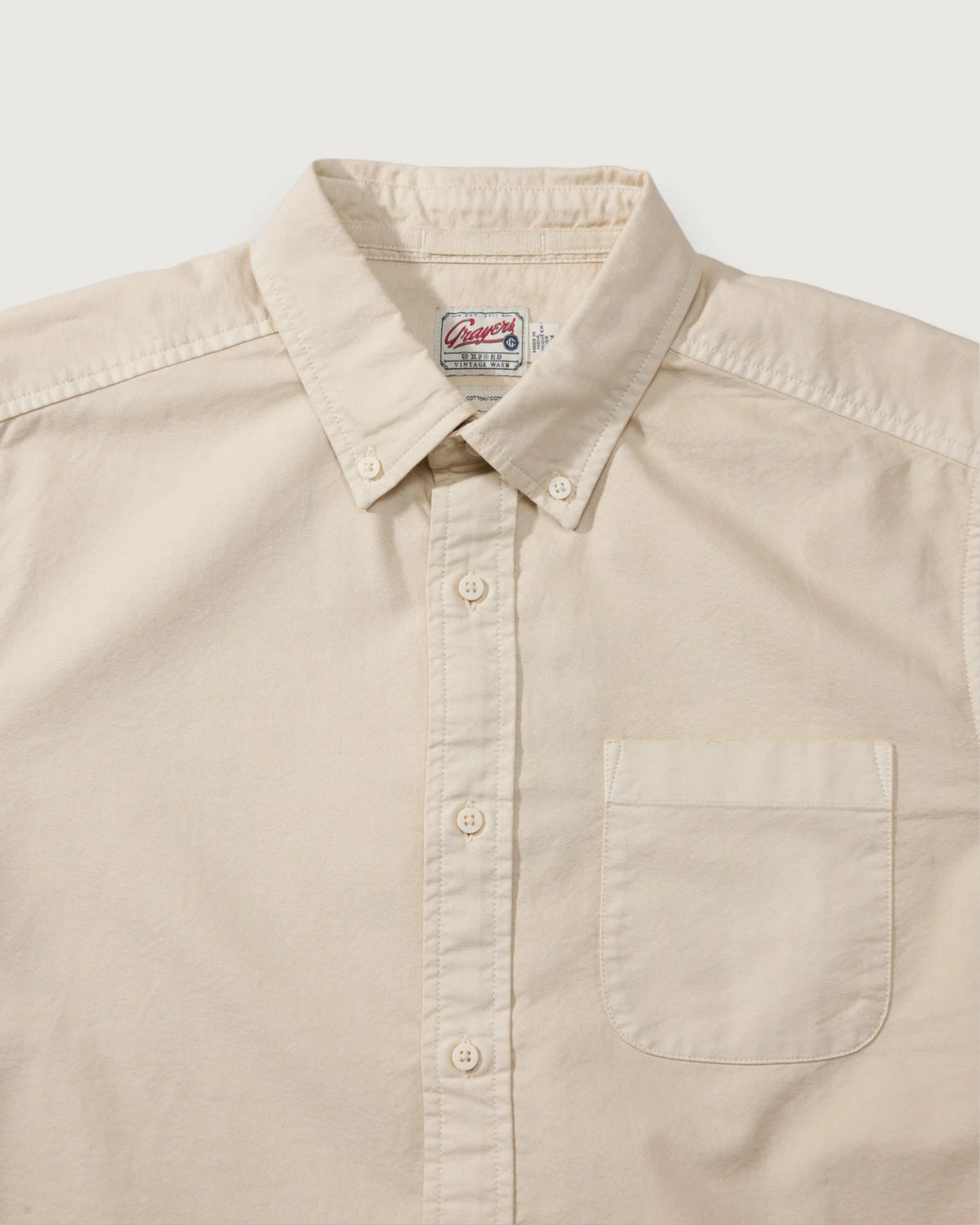 Eagle Creek Vintage Oxford Shirt | Ecru