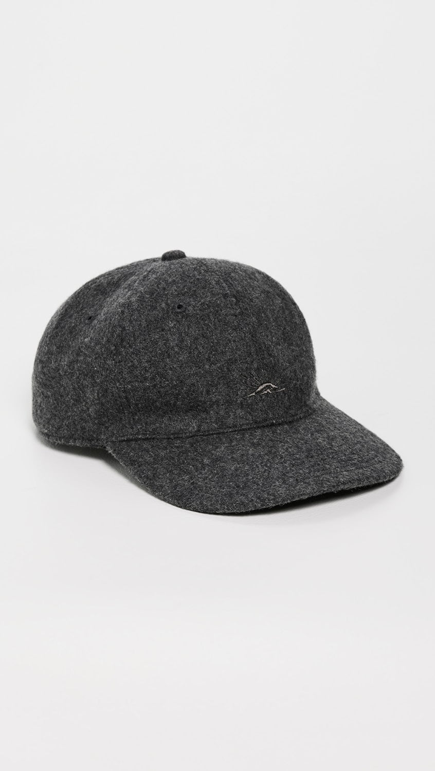 Wool Baseball Hat | Grey