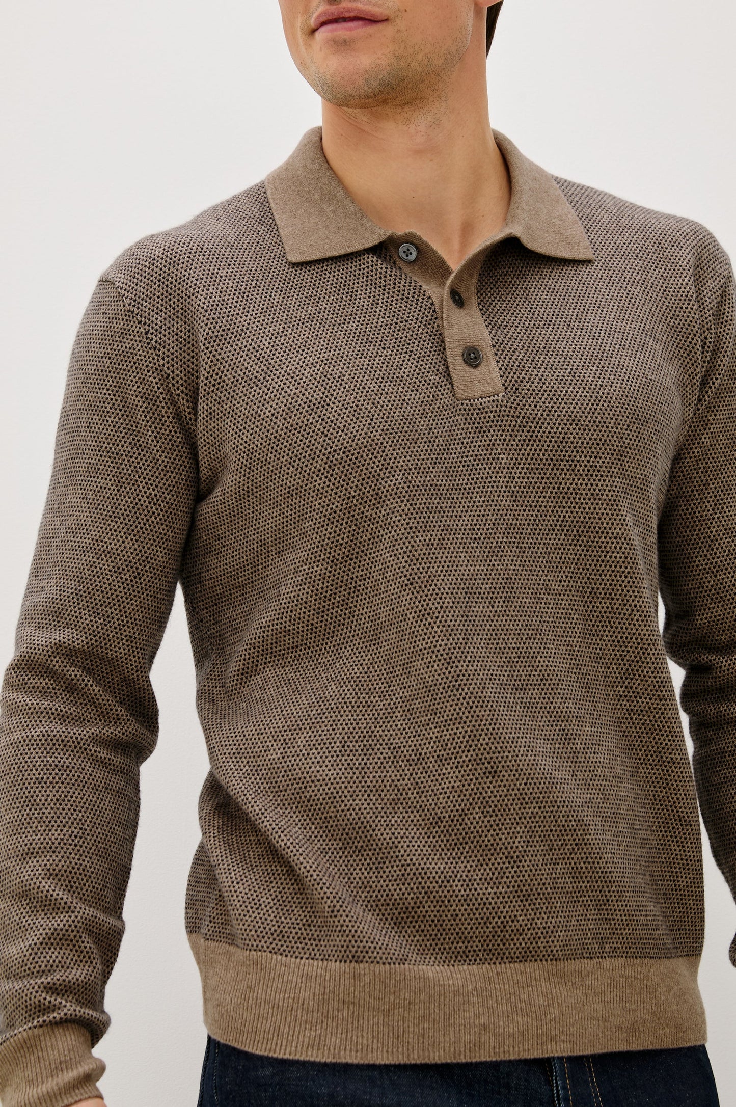 Anders Sweater | Flax Navy