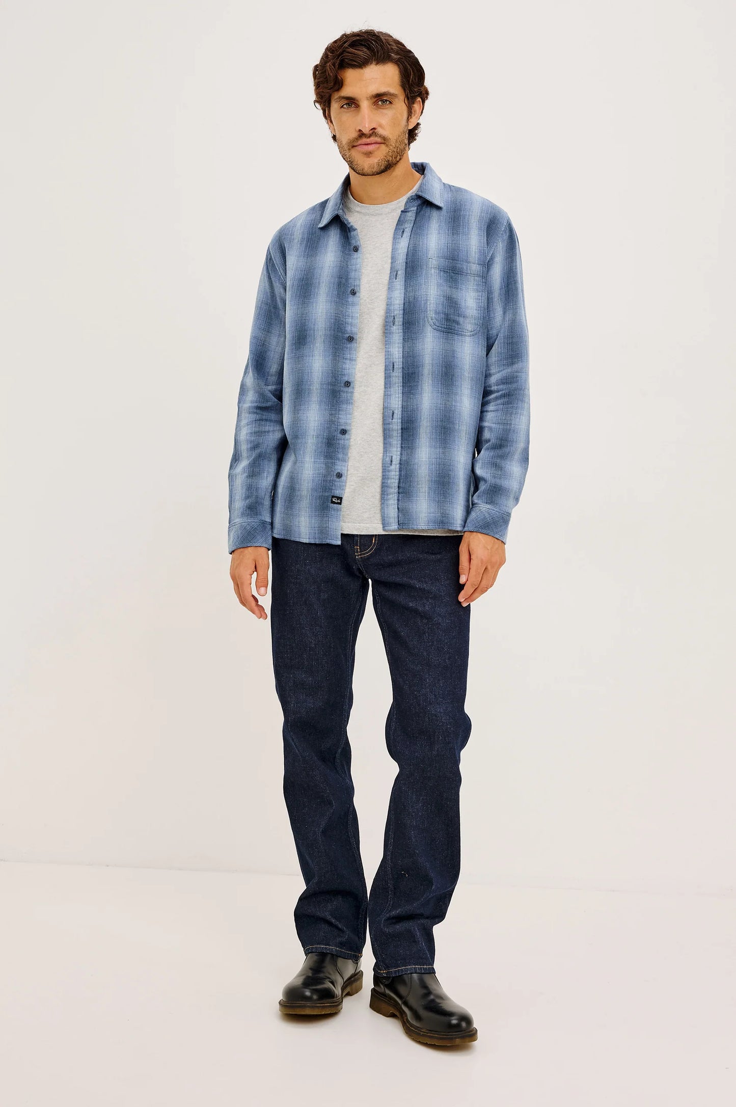 Owens Shirt | Blue Mist Shadow