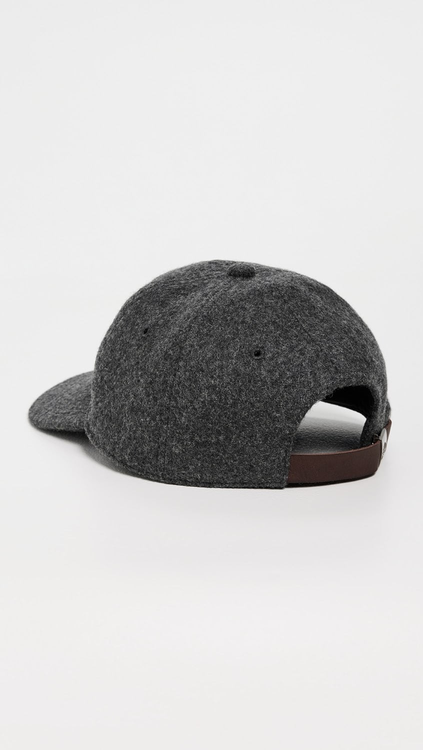 Wool Baseball Hat | Grey
