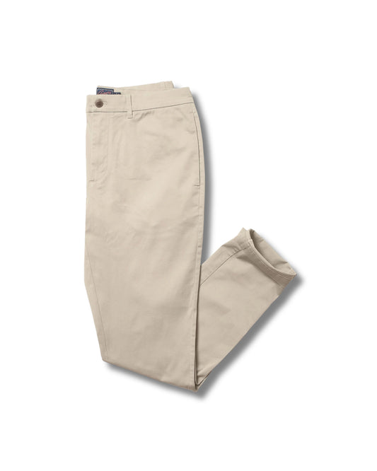 Thompson Flex Stretch Slim Fit Chino | Stone