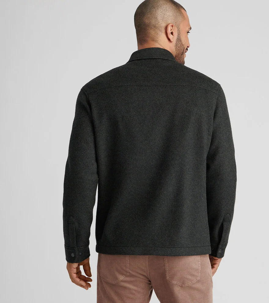 Crown Flex Merino Shirt Jacket | Dark Olive