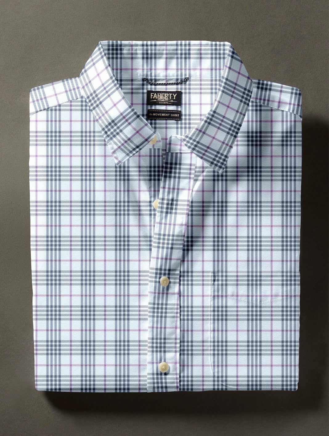 The Movement Shirt | Blue Orchid Plaid