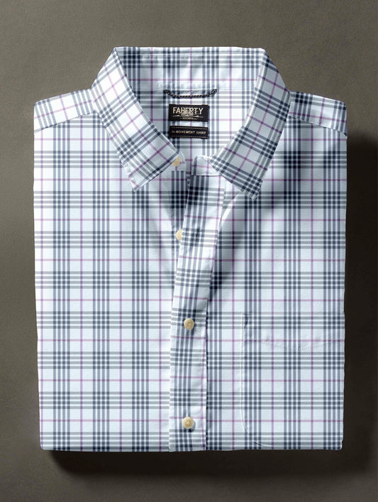 The Movement Shirt | Blue Orchid Plaid