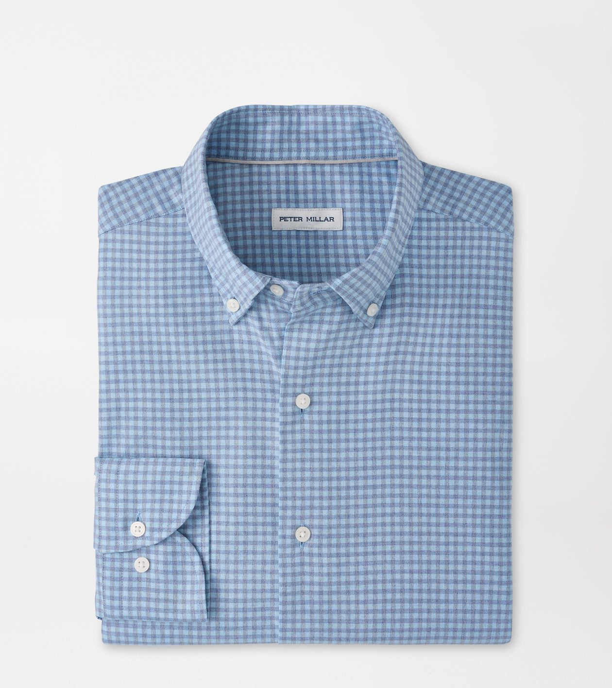 Liam Crown Soft Twill Sport Shirt | Blue Freesia