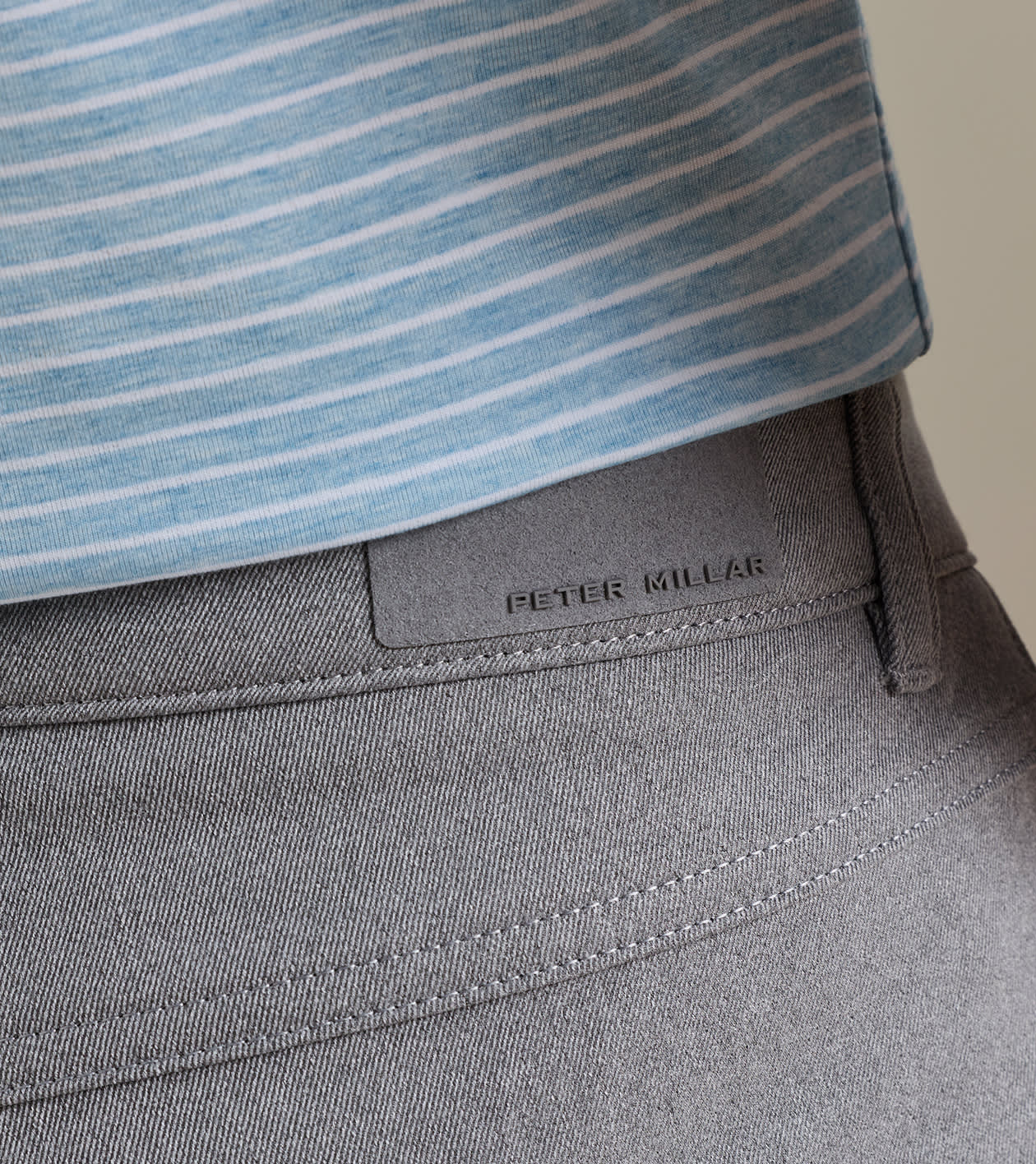 Eb66 Melange Performance Five-Pocket Pant | Smoke