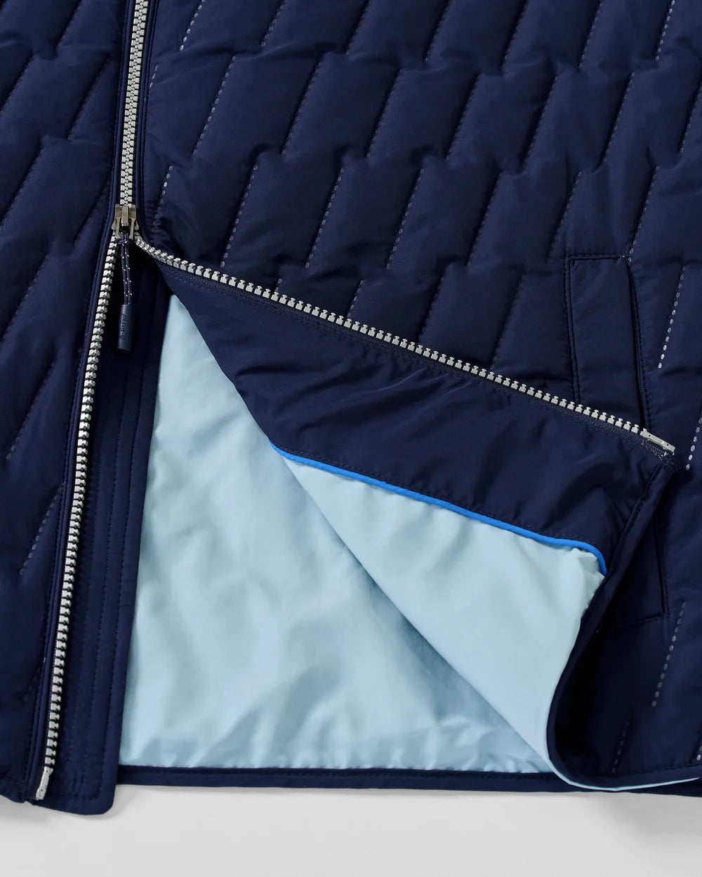 Belfry Quilted Puffer Vest | Navy