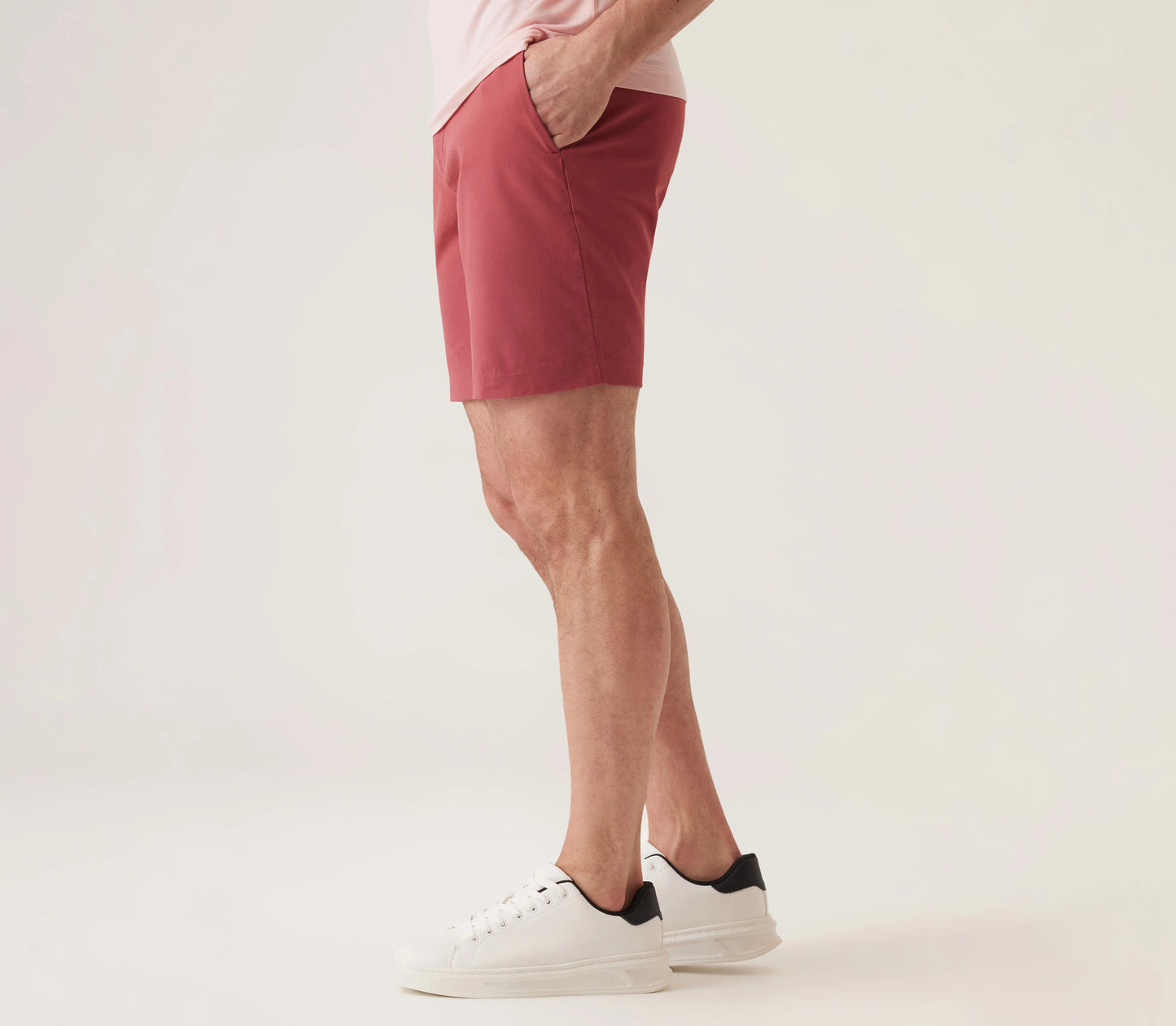 Galaxy Bermuda Ultra Stretch Twill | Nantucket Red