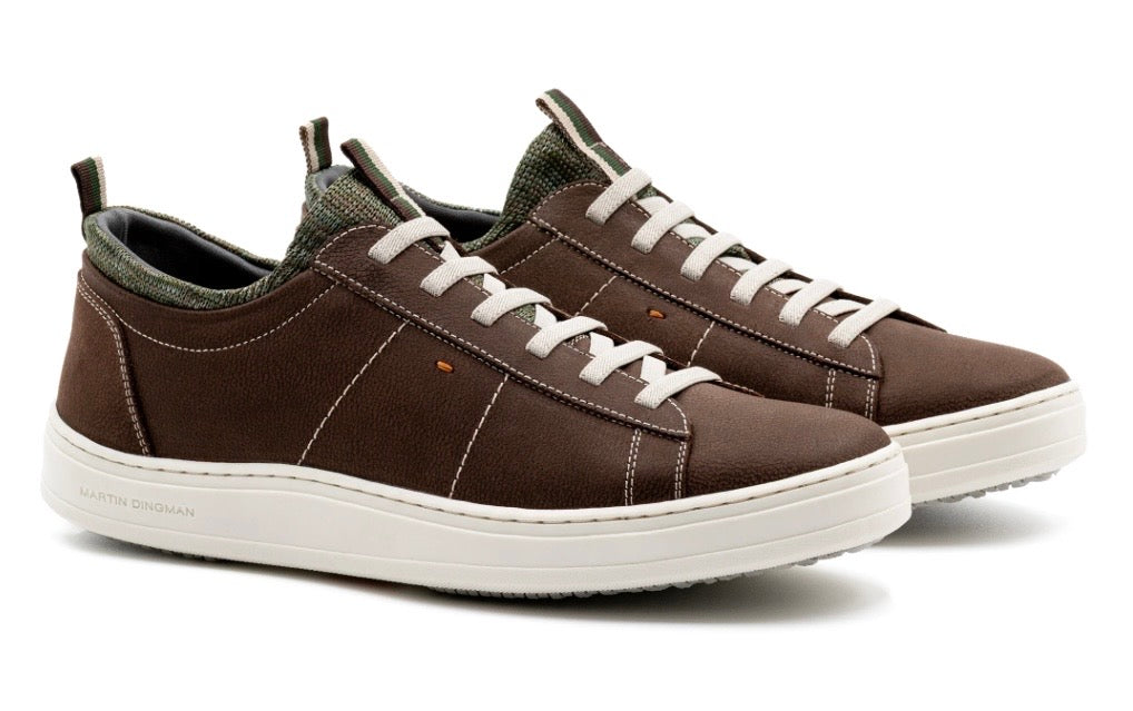 Cameron Nubuck Sneaker | Walnut