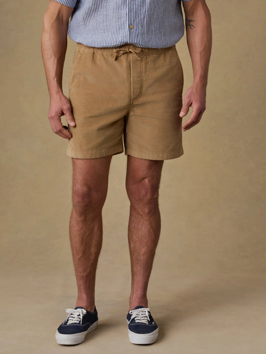Essential Cord Short | Dark Sand