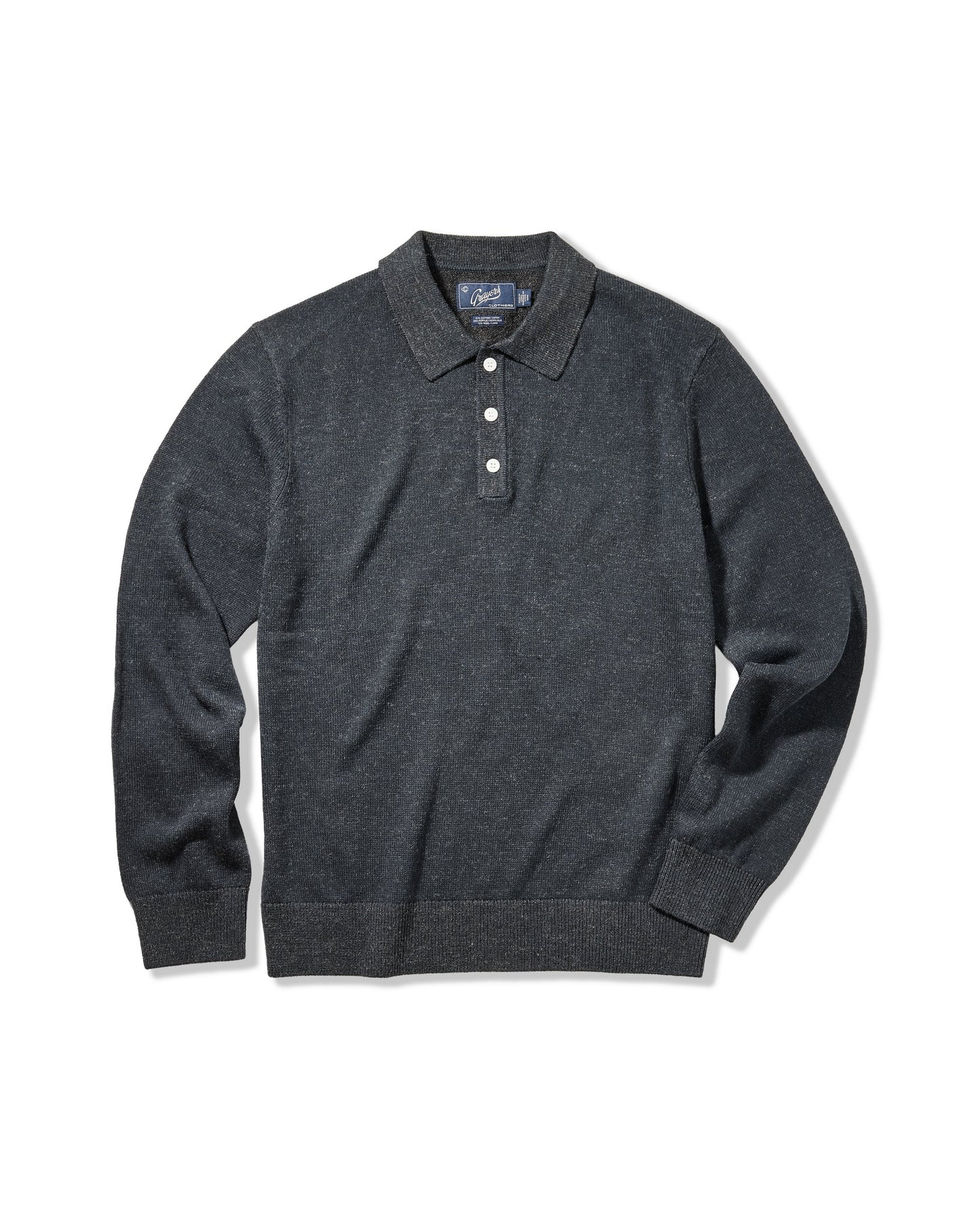 Portsmouth Jersey Sweater Rugby | Charcoal