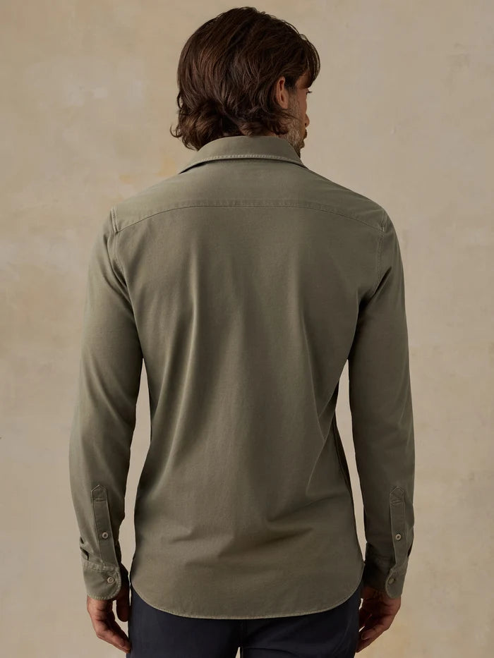 Costa Pique Shirt | Ridge Olive