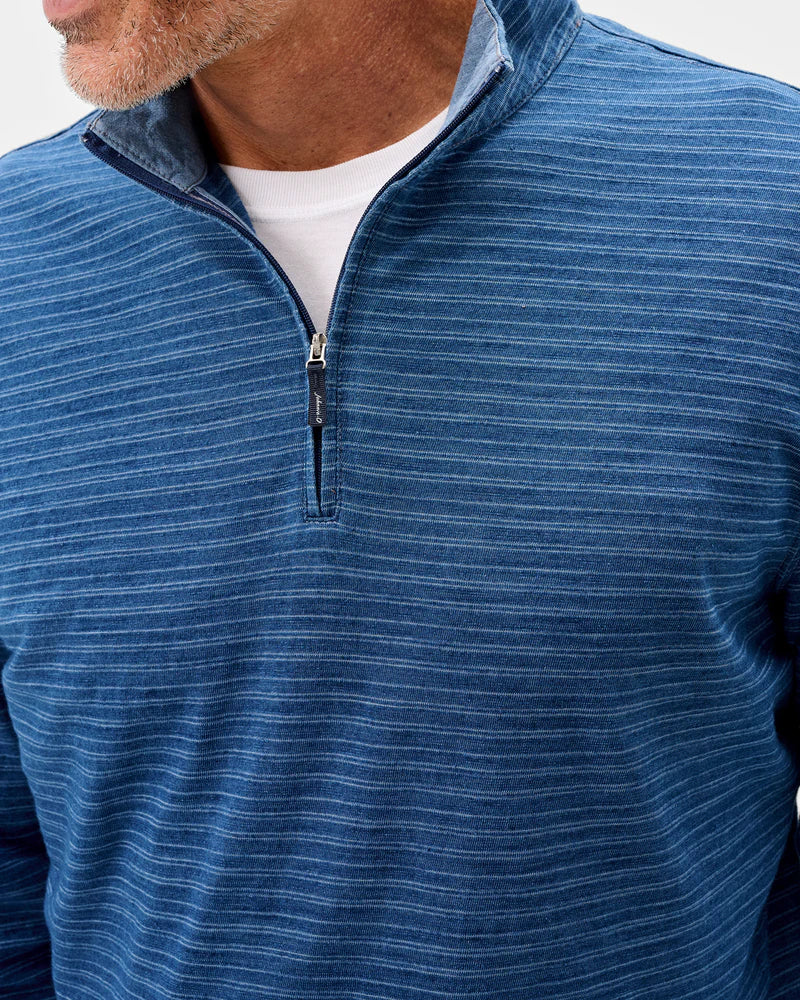 Genova 1/4 Zip | Indigo